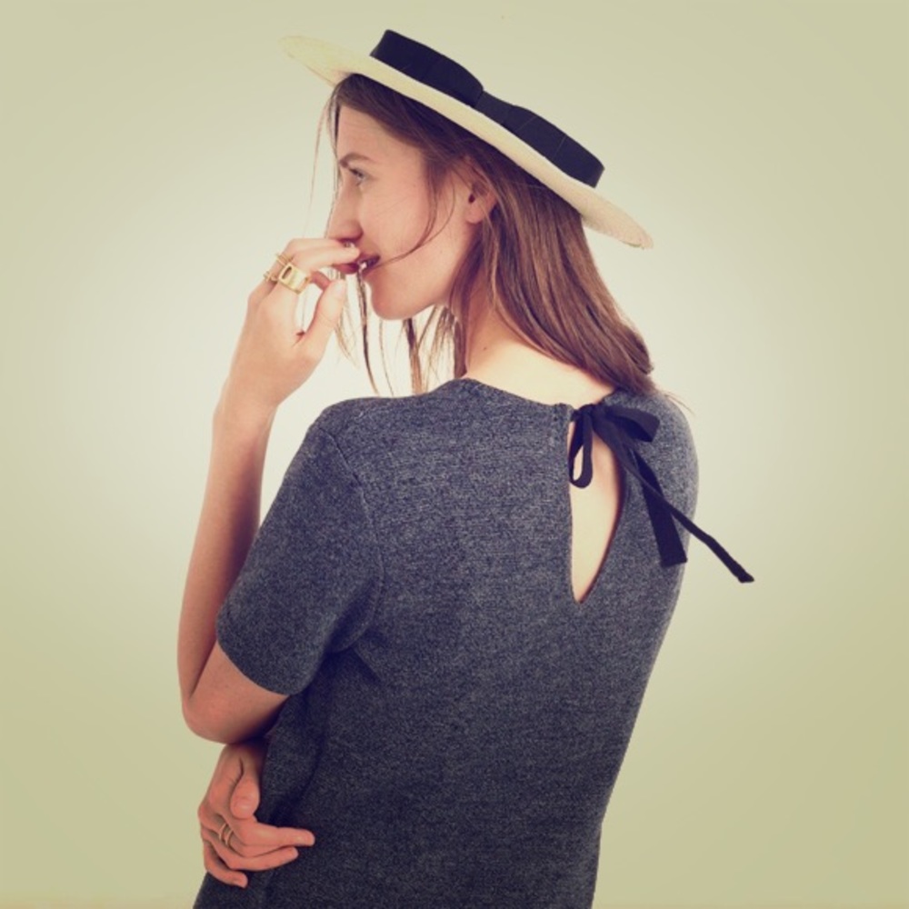 *Price Firm* Madewell Structured Sweater Tee